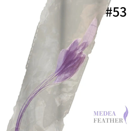Small Round Tips Coque Feather-Pack of 10 SFROOSTER08 - #53 lilac