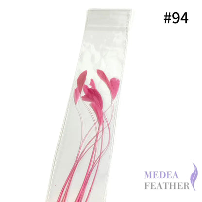 Small Round Tips Coque Feather-Pack of 10 SFROOSTER08 - #94 begonia pink
