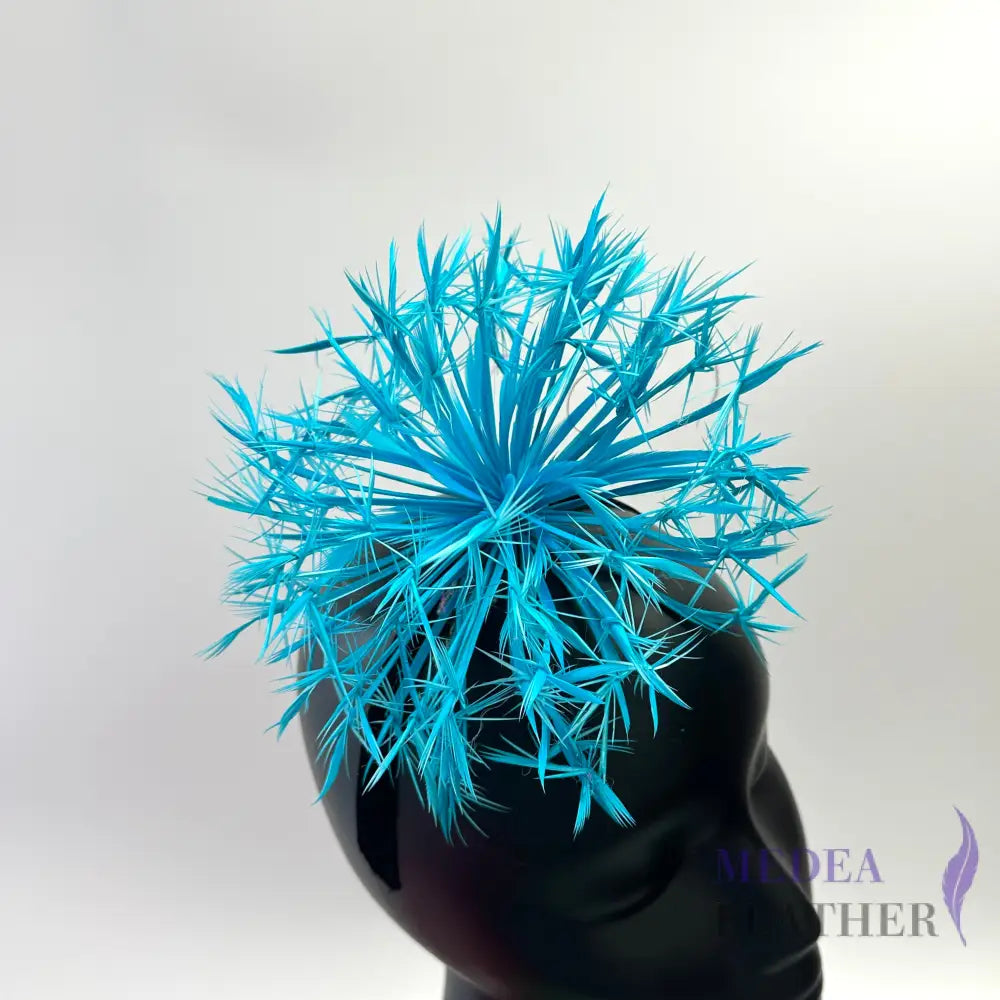 ’Snowflake’ / Goose Biot Feather Flower Mount