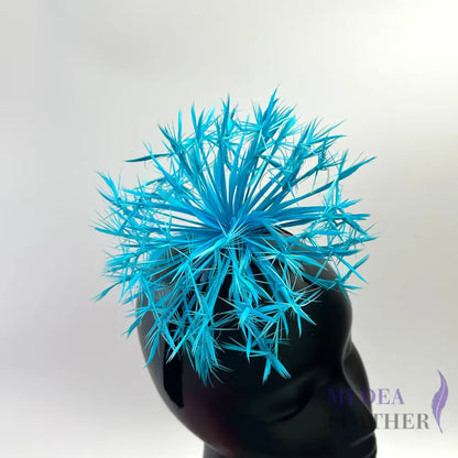 ’Snowflake’ / Goose Biot Feather Flower Mount