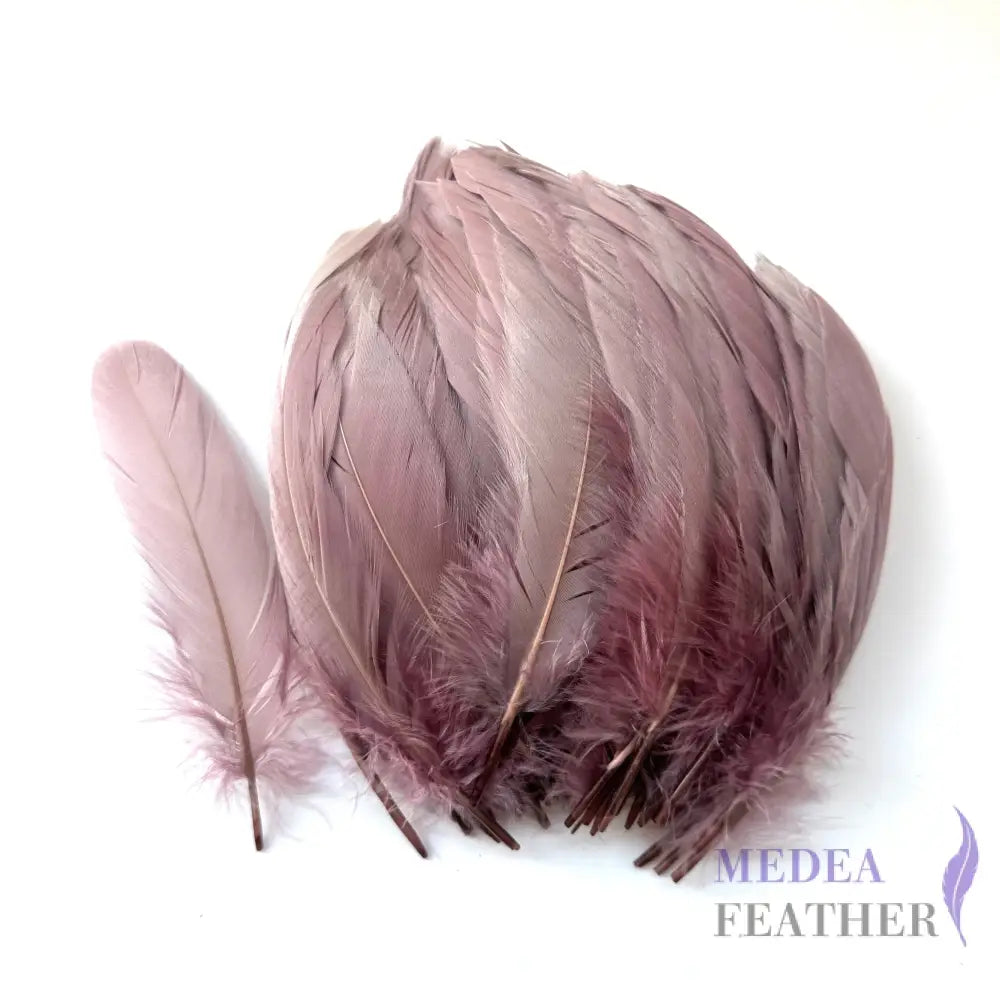 Soft Goose Feather-Pack of 50 SFGOOSE01 - #09 wood rose