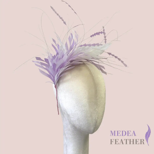 Space cut Goose & Coque Feather Mount FM260716 - Custom-please add text below