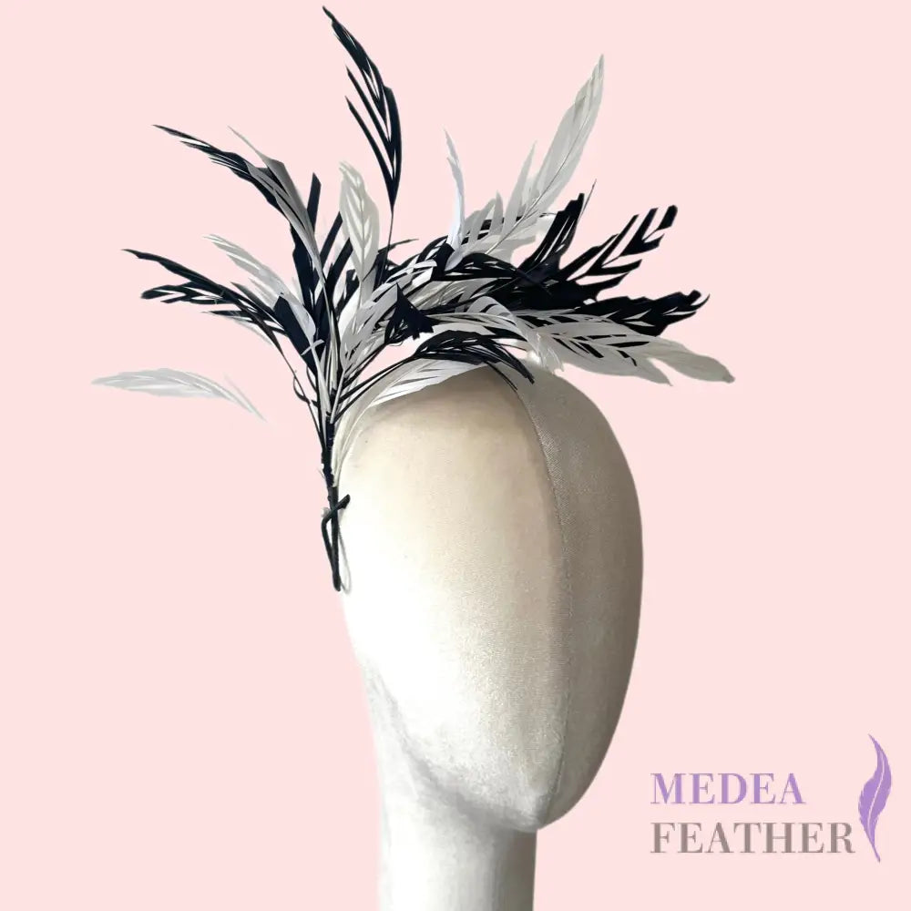 Space Cut Goose Feather Mount DS260715 - As picture