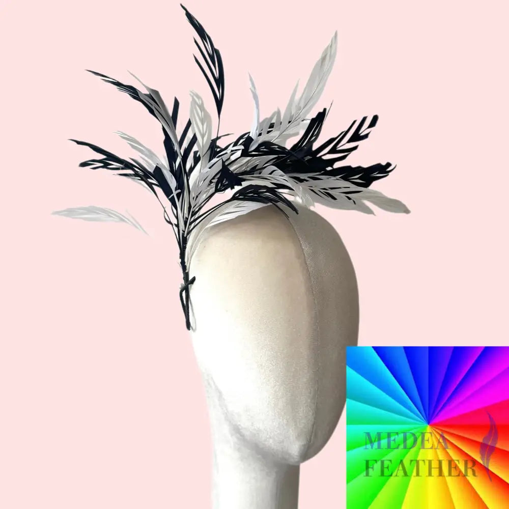 Space Cut Goose Feather Mount DS260715 - Custom - Please add text below