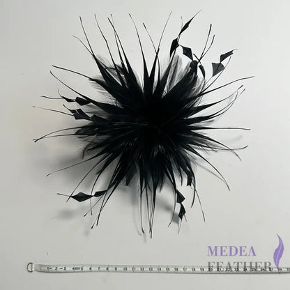 ”Spark“ / Hackle Feather and Coque Feather Flower Mount