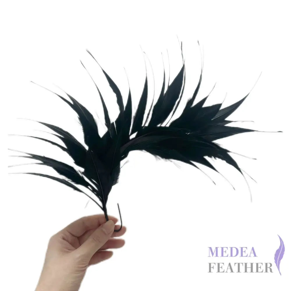 Spiky Arrow Goose Feather Wired Hat Mount