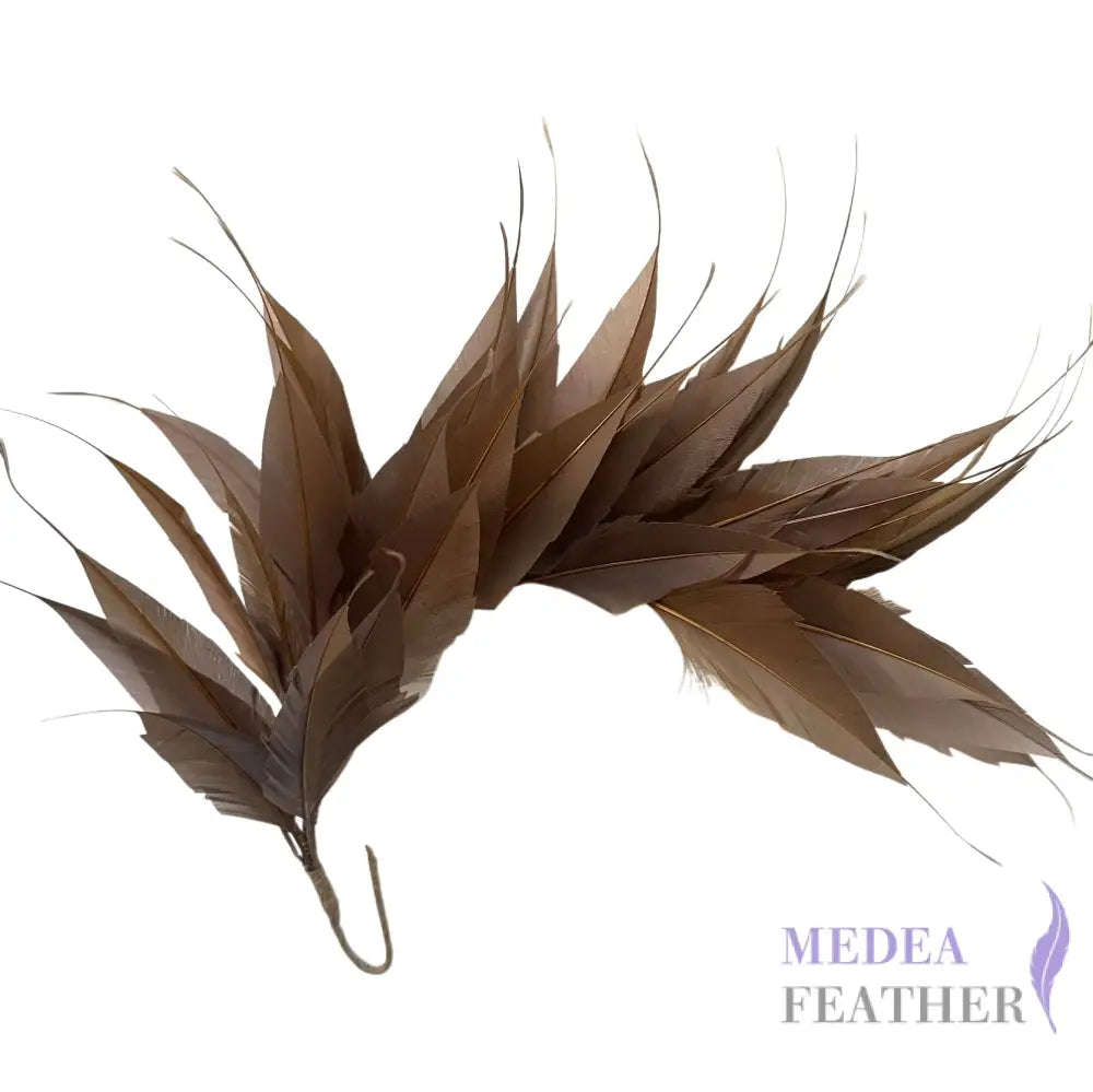 Spiky Arrow Goose Feather Wired Hat Mount DS25050I #15 Fungi