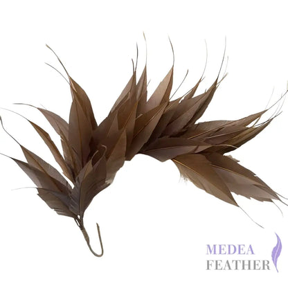 Spiky Arrow Goose Feather Wired Hat Mount DS25050I #15 Fungi