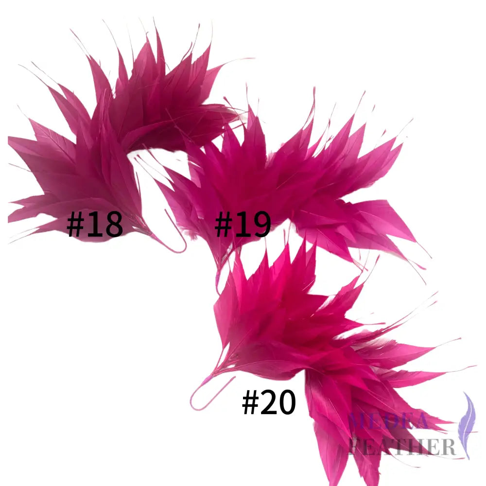 Spiky Arrow Goose Feather Wired Hat Mount DS25050I