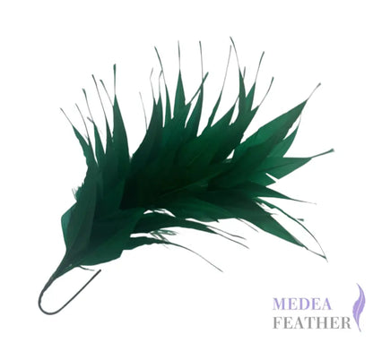 Spiky Arrow Goose Feather Wired Hat Mount DS25050I - #72green