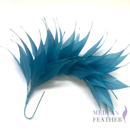 Spiky Arrow Goose Feather Wired Hat Mount DS25050I - #97summer turq. blue