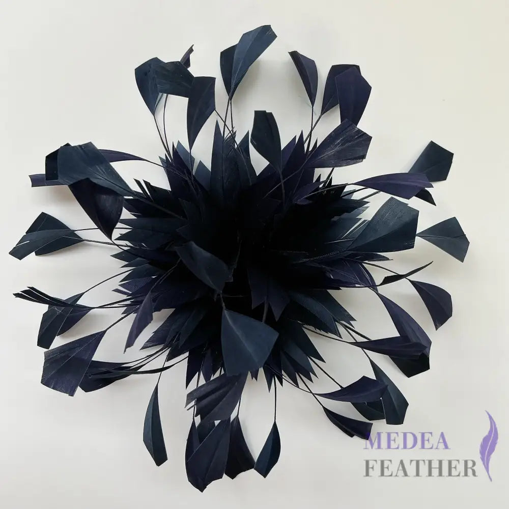 Spiky Centre Goose Feather Flower Mount DS250608