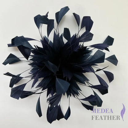 Spiky Centre Goose Feather Flower Mount DS250608