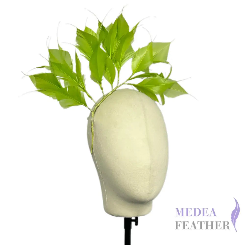 Spiky Curved Branch Feather Mount Millinery Hat Mount FM051 Custom - Please add text below