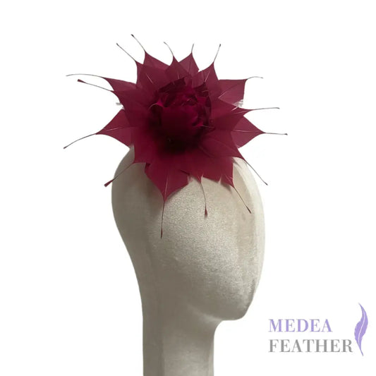 Spiky Flower Bud Goose Feather Flower DS261021