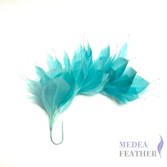 Spiky Goose Feather Wired Hat Mount