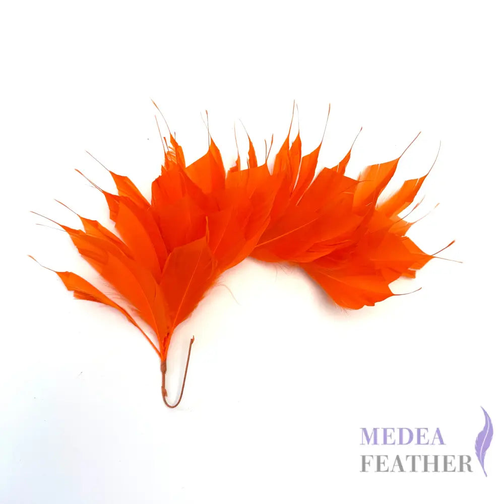Spiky Goose Feather Wired Hat Mount