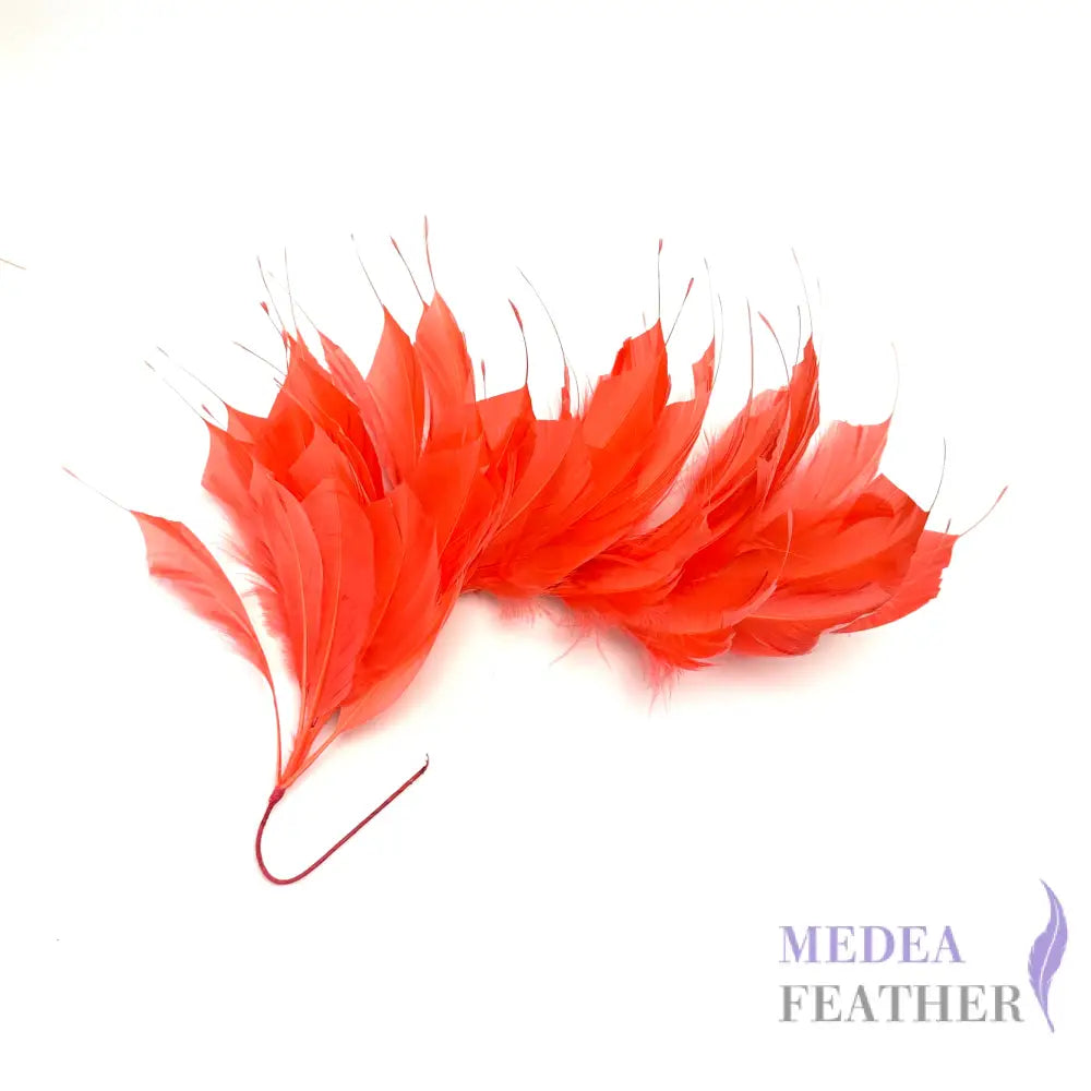 Spiky Goose Feather Wired Hat Mount