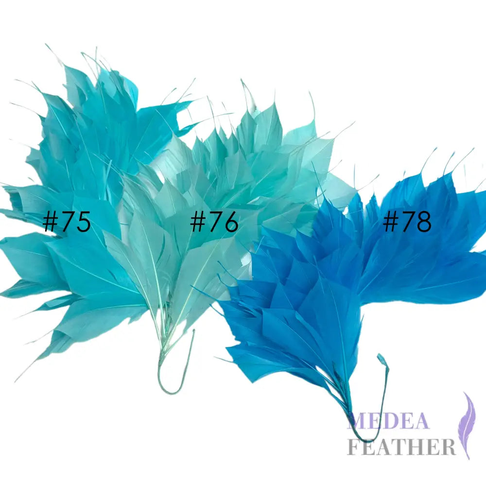Spiky Goose Feather Wired Hat Mount
