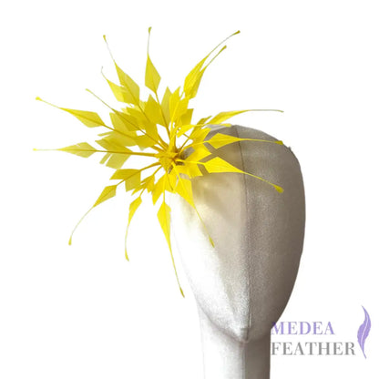 Starburst Goose Feather Flower DS26081702 - #58 yellow