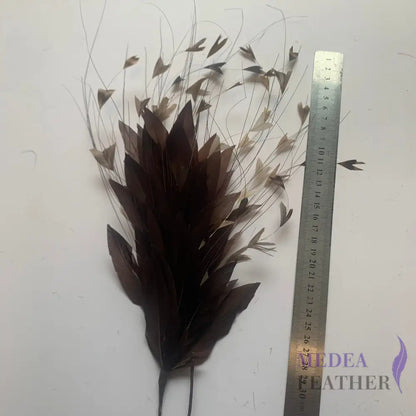 ’Starry’/ Handmade Gradient Design Feather Flower Mount Custom - Please add text below