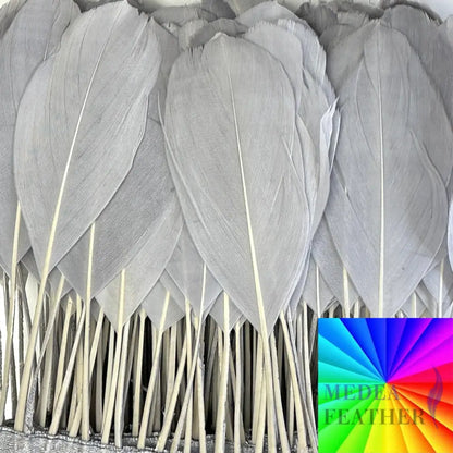 Stripped Goose Feather Trim Custom - Please add text below