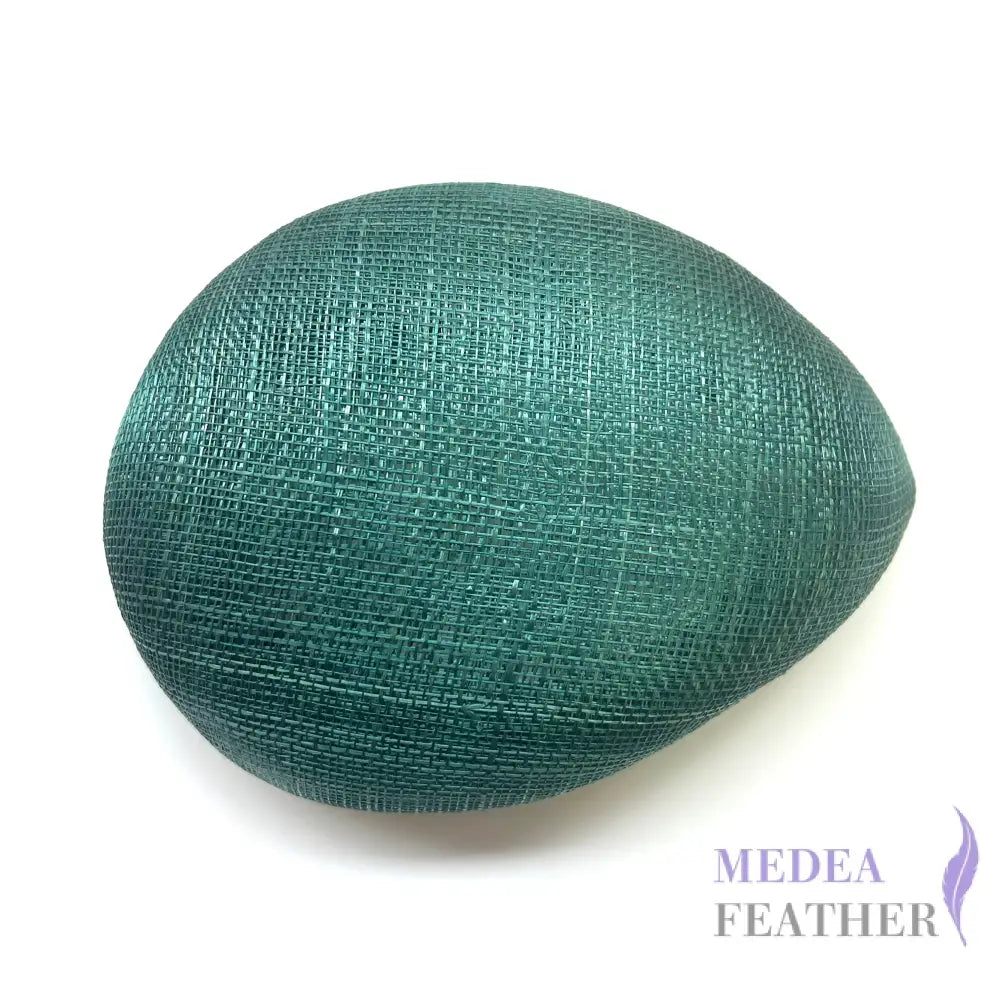 Teardrop Sinamay Hat Base FB143 - #056 Teal