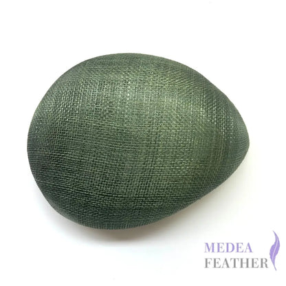 Teardrop Sinamay Hat Base FB143 - Olivenite