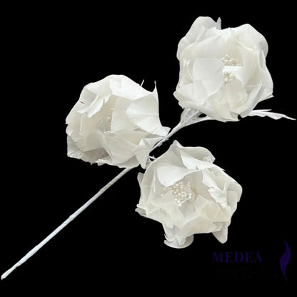 Three Goose Feather Flowers Set FM045