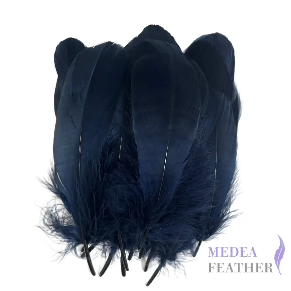Trimmed Arrow Shape Soft Goose Feather-Pack of 20 SFGOOSE06 - #100 Dark navy