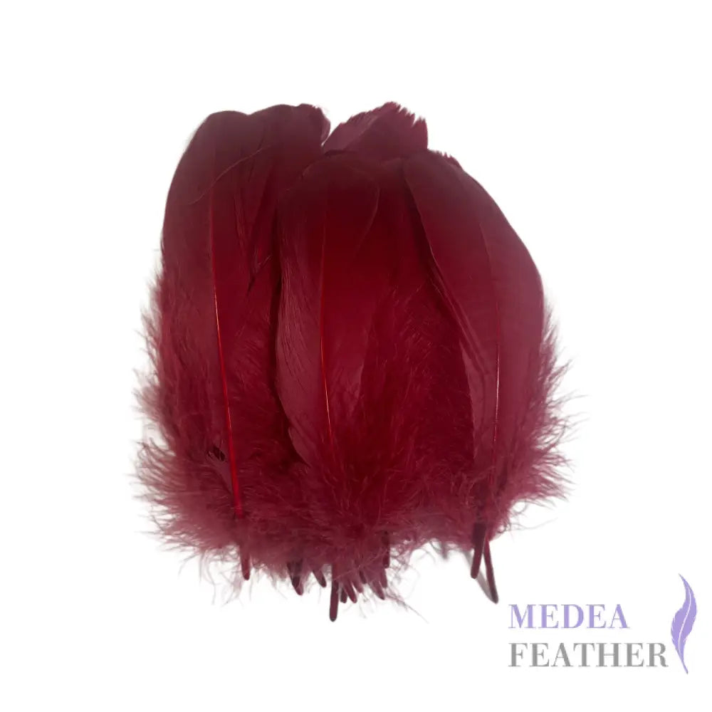 Soft Goose Feather-Pack of 50 SFGOOSE01 - #37 burgundy