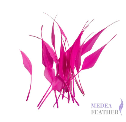 Spiky Soft Goose Feather-Pack of 20 - #52 neon pink