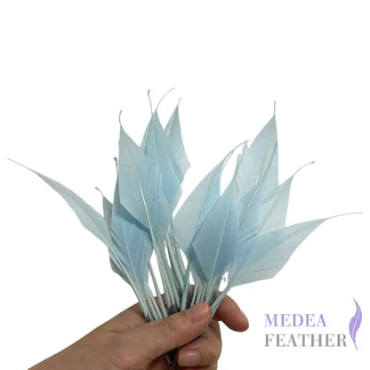 Spiky Soft Goose Feather-Pack of 20 - #80 baby blue