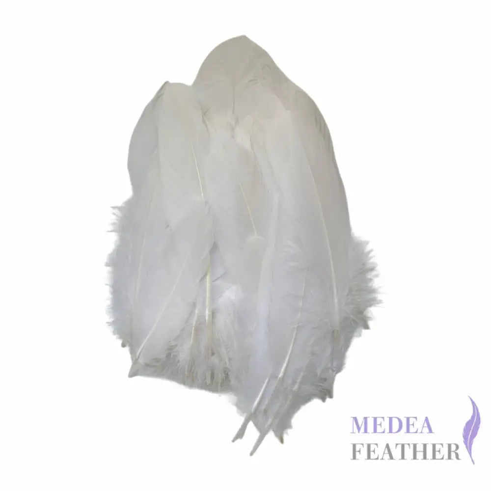 Soft Goose Feather-Pack of 50 SFGOOSE01 - #02 white