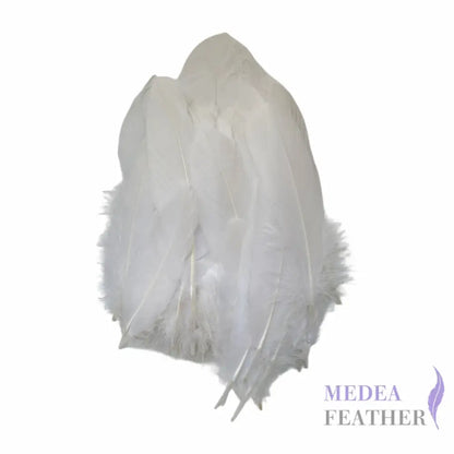 Soft Goose Feather-Pack of 50 SFGOOSE01 - #02 white