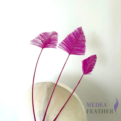 Trimmed Ostrich Feather-Pack of 3