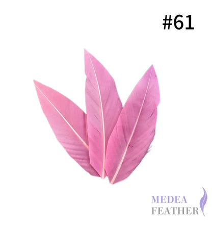 Trimmed Oval-shaped Goose Feather-Pack of 20 SFGOOSE07 - #61 meadow mauve