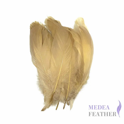 Trimmed Spiky Goose Feather-Pack of 20 SFGOOSE04 - #39 indian khaki