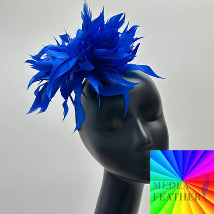 Turkey Feather Flower Mount Custom - Please add text below