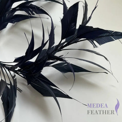 Two End Goose Feather Mount DS25050G - #65navy & #100 light navy