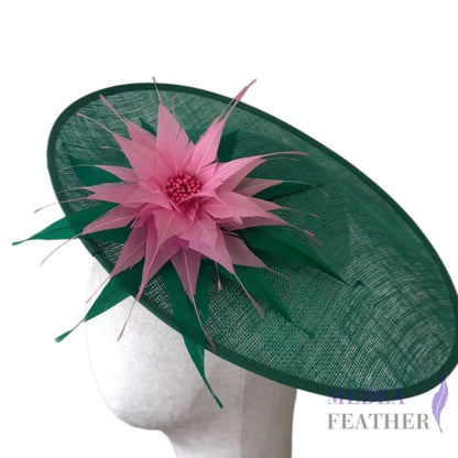 Two layers Goose Feather Flower DS26100903 - Custom - Please add text below