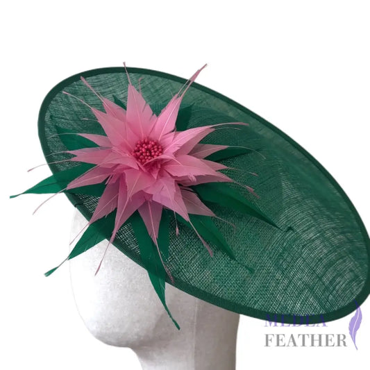 Two layers Goose Feather Flower DS26100903 - Custom - Please add text below