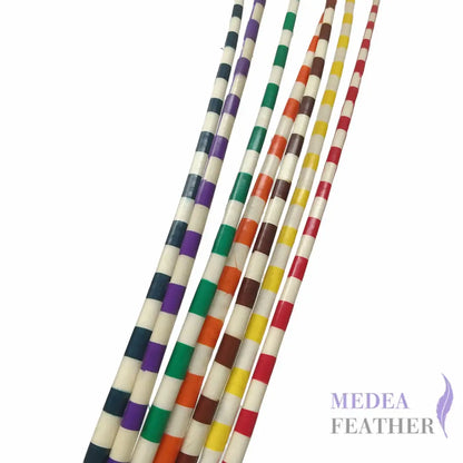 Two Tone Ostrich Feather Quill SFOSTRICH02