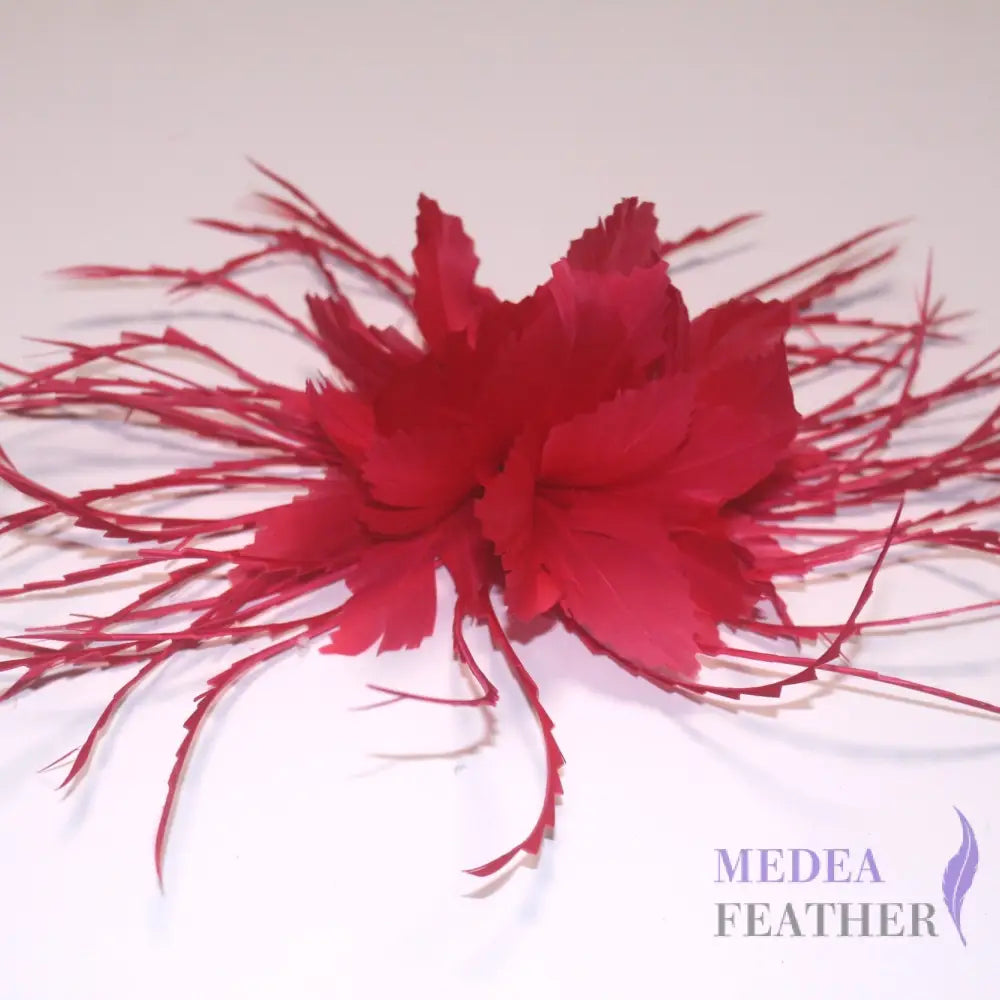 Unique Storm Goose Biot Feather Flower Mount FM054 Custom - Please add text below