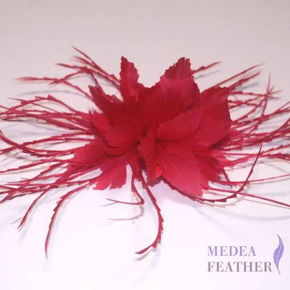 Unique Storm Goose Biot Feather Flower Mount FM054 Custom - Please add text below