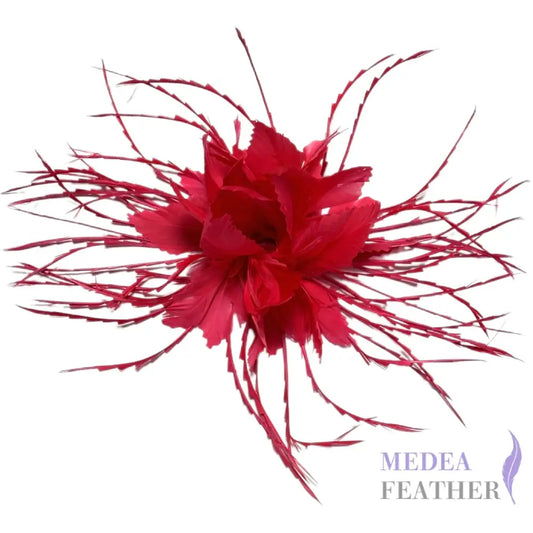 Unique Storm Goose Biot Feather Flower Mount FM054 Custom - Please add text below