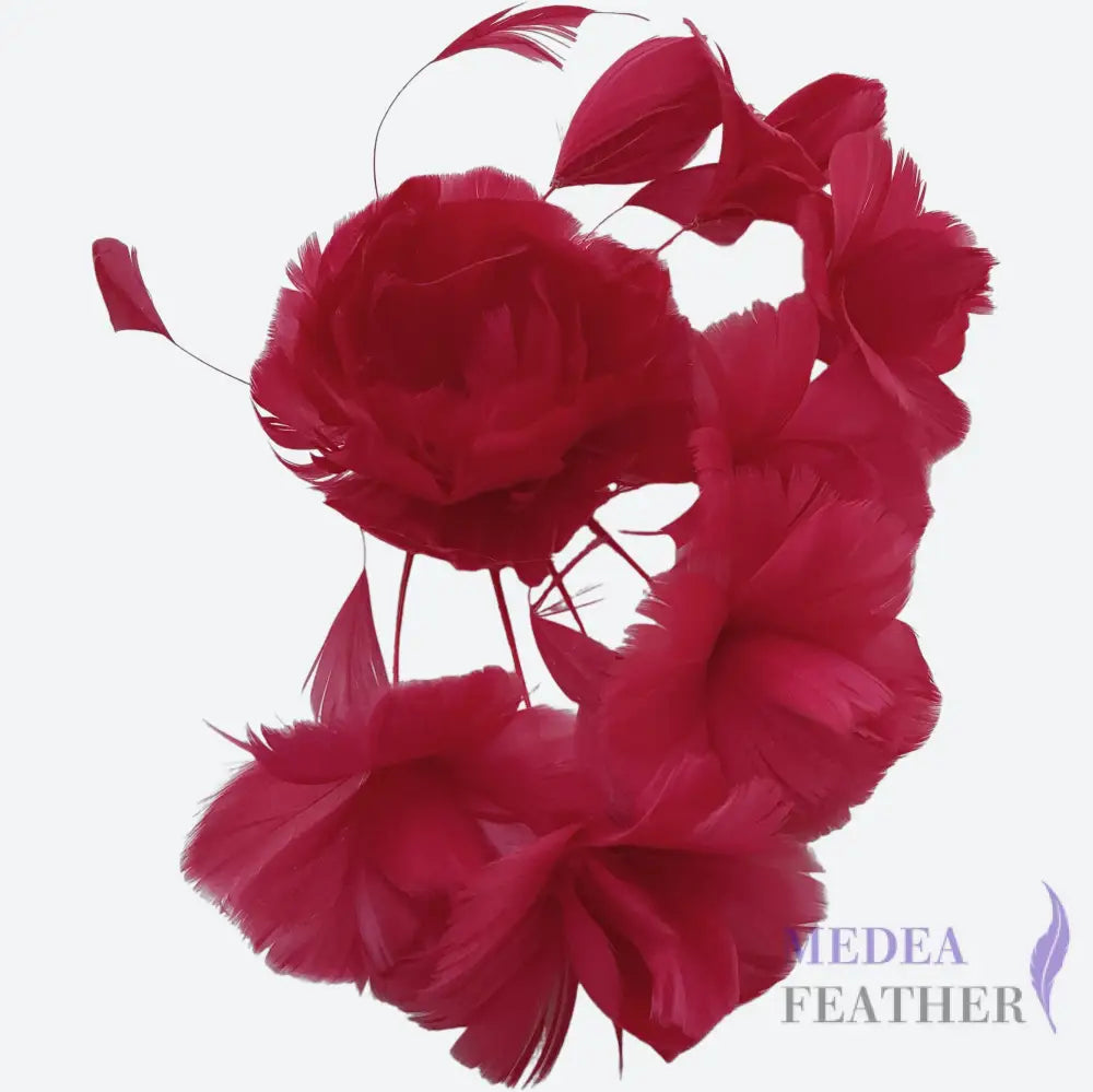 ’Valentines Roses’/ Classic Goose Feather Flower Mount DS25050L