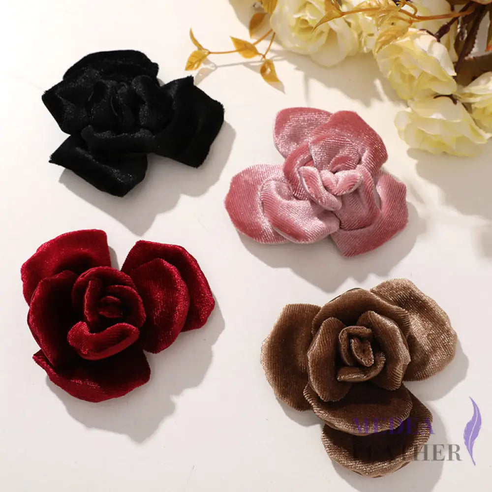 Velvet Camellia Flower