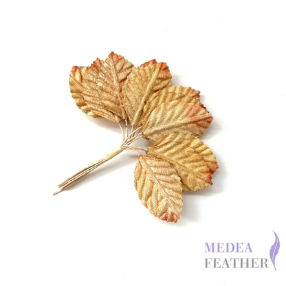 Velvet Wired Leaf VF01 Small / Gold