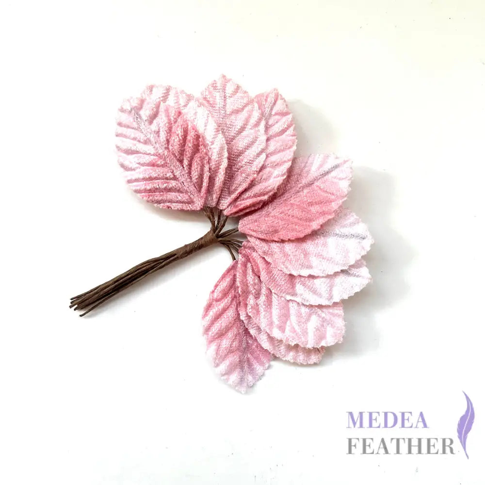 Velvet Wired Leaf VF01 Small / Pink